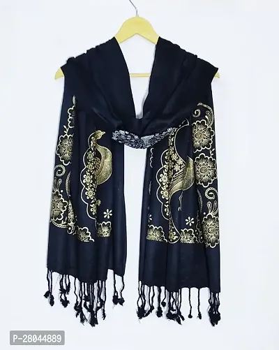 Trendy floral Printed Satin Stoles Scarf for Women  Girls (Size: 175 x 75 Cm)