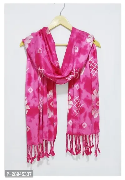 Trendy floral Printed Satin Stoles Scarf for Women  Girls (Size: 175 x 75 Cm)