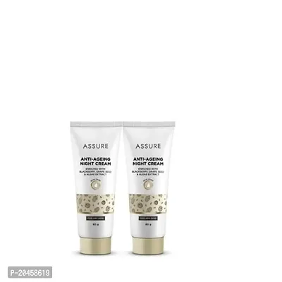 Assure Anti-Ageing Night Cream Pack Of 2(60 G. Each)-thumb0