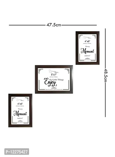 Trends on Wall Photo Frames 2 Frames of 4x6 in , 1 Frames of 5x7 in-thumb3
