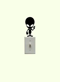 Alien , Bulb , Dog Love , Panda Switch Board Sticker-thumb1