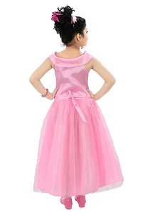 Chandrika Girl's Festive Gown Dress (Pink; 4-5 Years)-thumb1