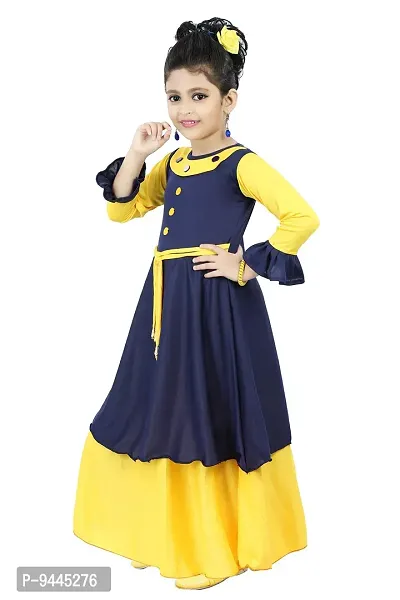 Chandrika Kids Festive Maxi Gown Dress for Girls-thumb3