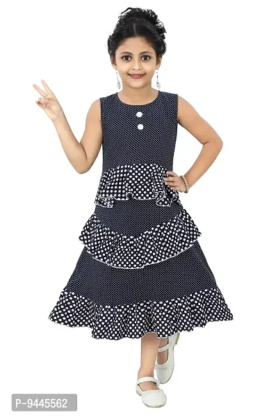 Chandrika Kids Ruffled Party Dress for Girls