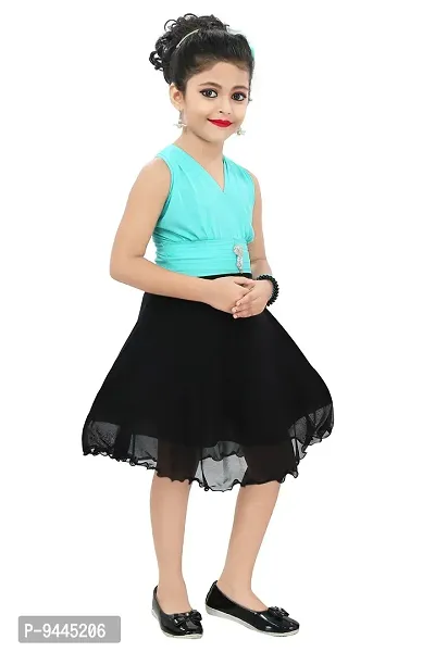 Chandrika Kids Party Midi Dress for Girls-thumb2