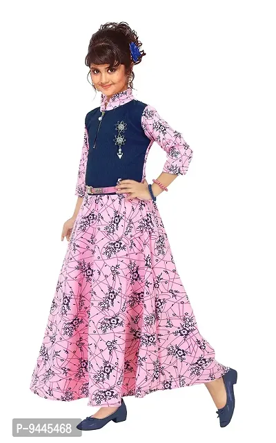 Chandrika Kids Maxi Party Dress for Girls-thumb2