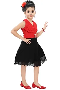 Chandrika Kids Party Midi Dress for Girls-thumb1