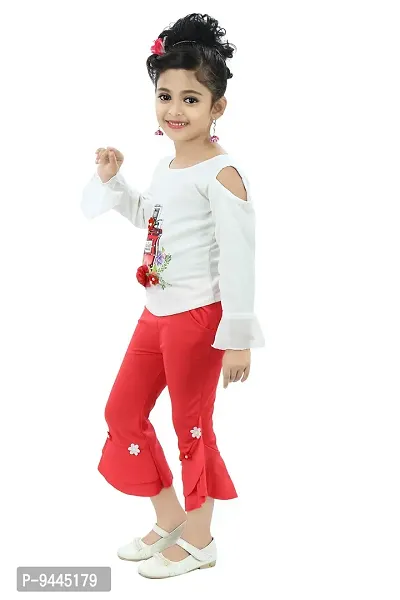 Chandrika Kids Capri Top Casual Set for Girls-thumb3