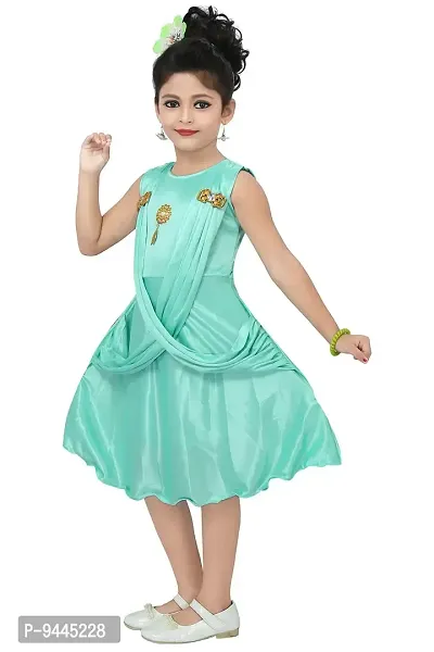 Chandrika Kids Midi Party Dress for Girls-thumb2