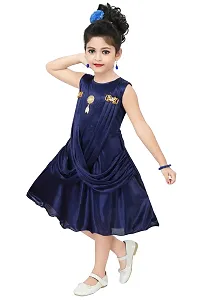 Chandrika Kids Midi Party Dress for Girls-thumb1