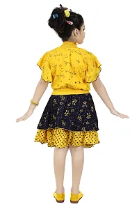 Chandrika Kids floral Skirt and Top Set for Girls-thumb2