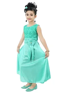 Chandrika Kids Embroidered Festive Gown Dress for Girls-thumb2