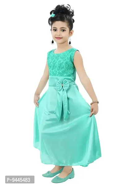 Chandrika Kids Embroidered Festive Gown Dress for Girls-thumb3