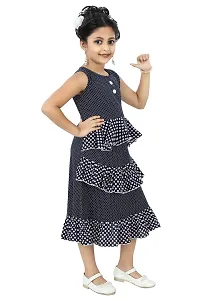 Chandrika Kids Ruffled Party Dress for Girls-thumb1