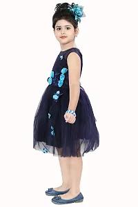 Chandrika Girl's Knee Length Dress-thumb1