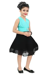 Chandrika Kids Party Midi Dress for Girls-thumb1