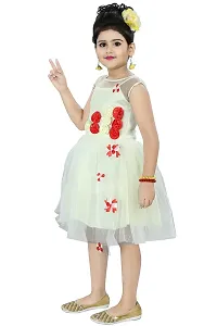 Chandrika Girls' Knee Length Dress-thumb1