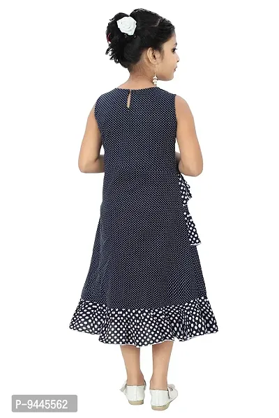 Chandrika Kids Ruffled Party Dress for Girls-thumb3