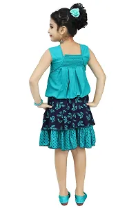 Chandrika Kids comfertable Skirt and Top Set for Girls-thumb2