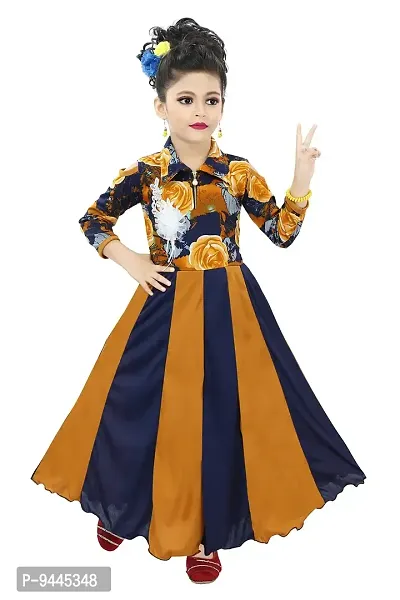 Chandrika Kids Maxi Gown Dress for Girls-thumb0