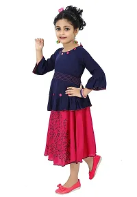 Chandrika Girls Festive Skirt and Top Set for Kids-thumb1