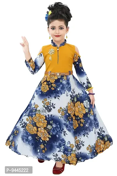 Chandrika Kids Maxi Gown Dress for Girls-thumb0
