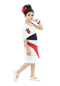 Chandrika Girls Casual Midi Dress for Kids-thumb1