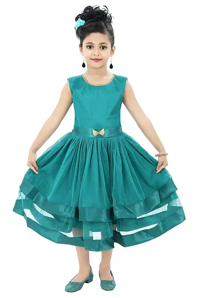 Chandrika Kids Layered Party Dress for Girls