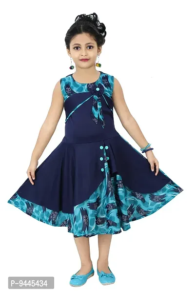 Chandrika Kids Party Midi Dress for Girls