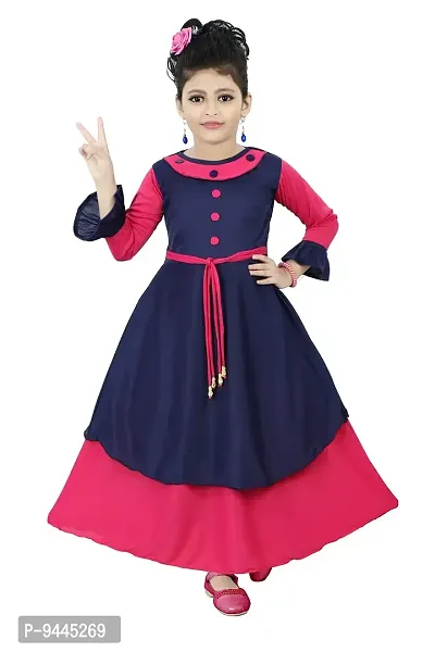Chandrika Kids Festive Maxi Gown Dress for Girls-thumb2