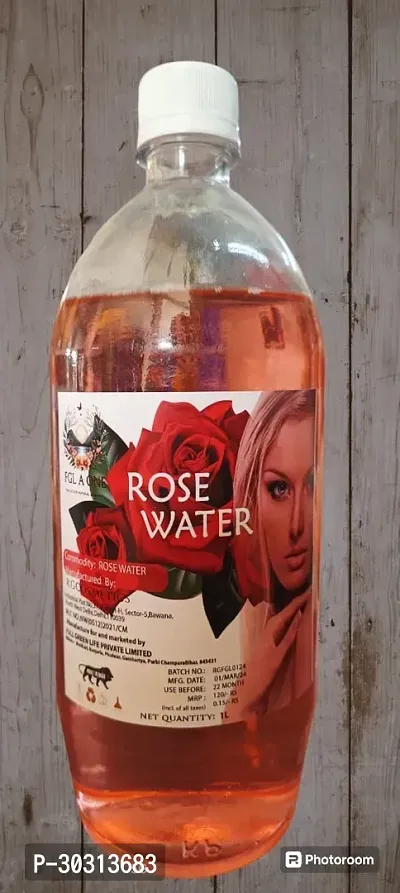 Rose water for women face