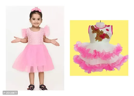 Pretty And Comfy Multicoloured Frocks For Girls
