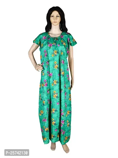 AS Fabrics Women Cotton Nighty for Women ASAHGT 01-thumb0