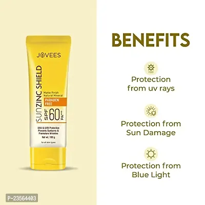 Jovees Argan Sun Guard Lotion SPF 60 PA++++ (100ml)-thumb4