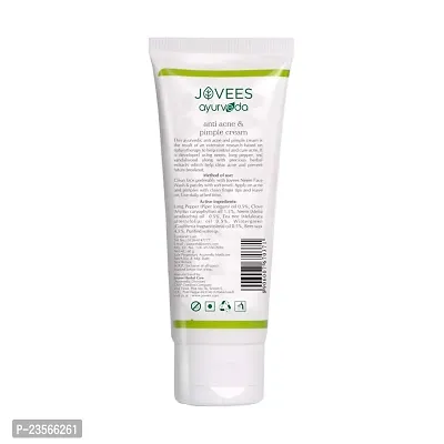 Jovees Ayurveda Anti Acne  Pimple Cream | Removes Acne and Pimple for Clear And Glowing Skin |60gm-thumb2