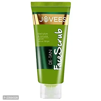 Jovees Ayurvedic De-Tan Scrub (100g)-thumb3