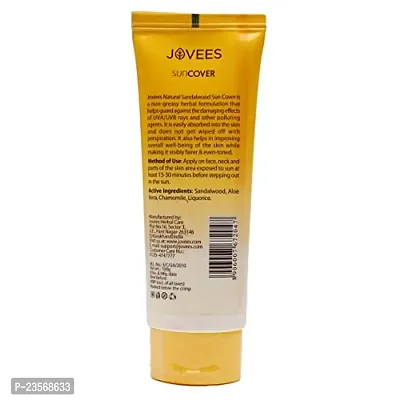 JOVEES Natural Suncover SPF 30-100 Grams Cream-thumb2