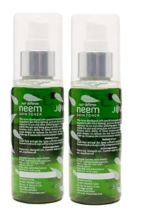 Jovees Herbal Sun Defence Neem Skin Toner | Prevents Dry Skin | Pore Tightening | For Protection Against Sun Damage  Tanning 100ML (Pack of 2)-thumb1