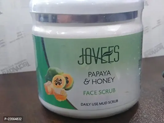 Jovees Papaya  Honey Facial Scrub, 400g