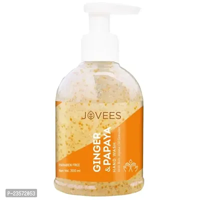 Jovees Herbal Ginger  Papaya Hand Wash With Rich Jojoba Oil Granules 300ml-thumb0