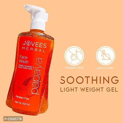 Jovees Herbal Papaya Face Wash For Women/Men | Brightening and Glowing Skin | Removes Pigmentation and Dark Spots | For All Skin Types 120 ML-thumb4