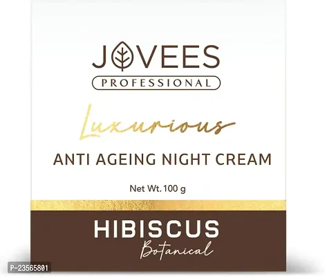 Jovees Professional Green Tea Anti Ageing Night Cream, 100g