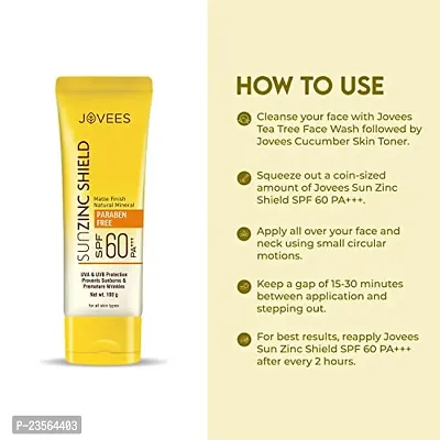 Jovees Argan Sun Guard Lotion SPF 60 PA++++ (100ml)-thumb5