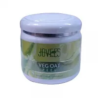 Jovees Veg Oat Face Peel Removes Acne Pimple and Tanning | with Almond Powder and Wheat Grain 250g-thumb2