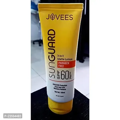 Jovees Argan Sun Guard Lotion SPF 60 PA++++ (100ml)