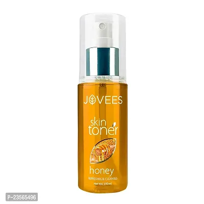 Jovees Herbal Honey Toner | Cleanses  Moisturises | Pore Tightening | Toner for Dry or Combination Skin | Paraben  Alcohol Free | 200 ML