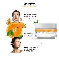 Jovees Herbal Vitamin C Face Cream 50g | Revita Glow | Vitamin C Radiant Face Cream | Infused with Kakadu Plum and Almonds-thumb3