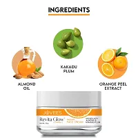 Jovees Herbal Vitamin C Face Cream 50g | Revita Glow | Vitamin C Radiant Face Cream | Infused with Kakadu Plum and Almonds-thumb2