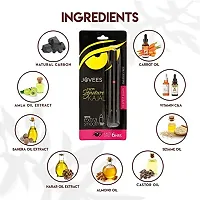Jovees Herbal New Signature Kajal With Extra Smooth Tip, 3 gms | Herbal Kohl | Smudge Free | Lasts Upto 6 Hours | Deepest Black-thumb3