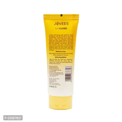 Jovees Herbal Sun Guard Lotion SPF 60 PA++++ | 3 in 1 Matte Lotion | Daily Use, UVA/UVB Protection, Moisture Balance, Even Tone Skin | Boot star 4 Rating | For Women/Men 100 ML-thumb2